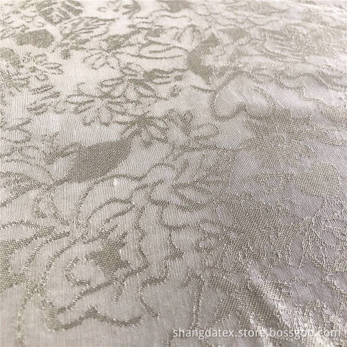 Rayon Och Polyester Jacquard Plain Dyed